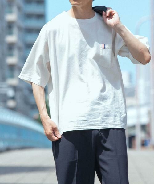 URBAN RESEARCH ITEMS / アーバンリサーチ アイテムズ Tシャツ | 『吸水速乾』フレンチリネン×COOLMAX フハクTシャツ | 詳細11