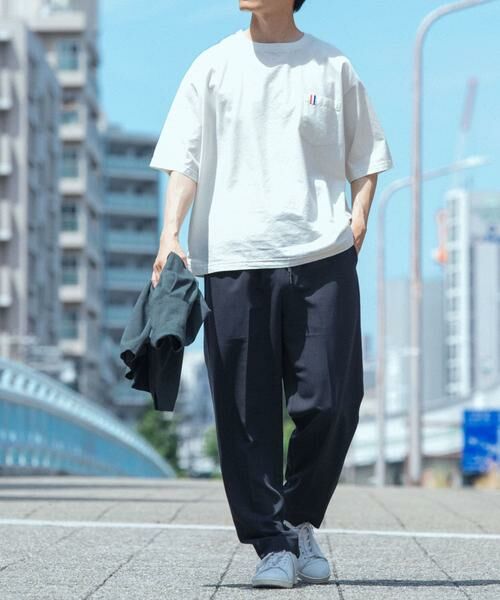 URBAN RESEARCH ITEMS / アーバンリサーチ アイテムズ Tシャツ | 『吸水速乾』フレンチリネン×COOLMAX フハクTシャツ | 詳細12