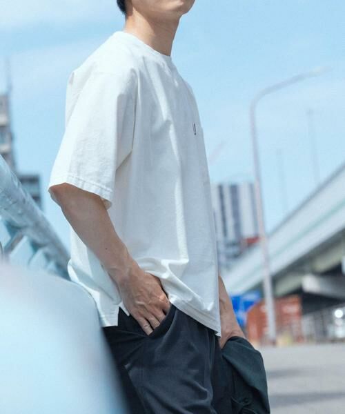 URBAN RESEARCH ITEMS / アーバンリサーチ アイテムズ Tシャツ | 『吸水速乾』フレンチリネン×COOLMAX フハクTシャツ | 詳細13