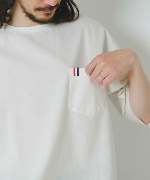 URBAN RESEARCH ITEMS / アーバンリサーチ アイテムズ Tシャツ | 『吸水速乾』フレンチリネン×COOLMAX フハクTシャツ | 詳細14