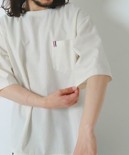 URBAN RESEARCH ITEMS / アーバンリサーチ アイテムズ Tシャツ | 『吸水速乾』フレンチリネン×COOLMAX フハクTシャツ | 詳細15