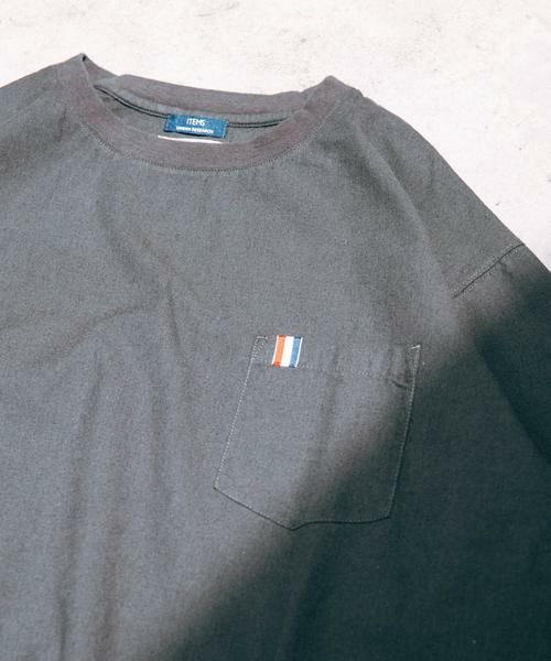 URBAN RESEARCH ITEMS / アーバンリサーチ アイテムズ Tシャツ | 『吸水速乾』フレンチリネン×COOLMAX フハクTシャツ | 詳細29