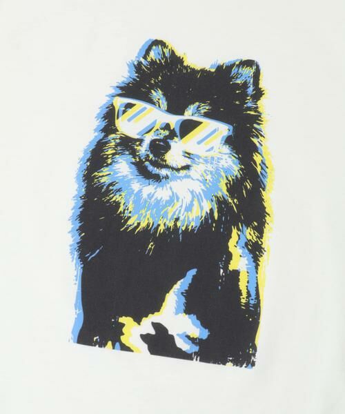 URBAN RESEARCH ITEMS / アーバンリサーチ アイテムズ Tシャツ | 『接触冷感/吸水速乾/UVカット』DOG IN SHADES プリントTシャツ | 詳細4