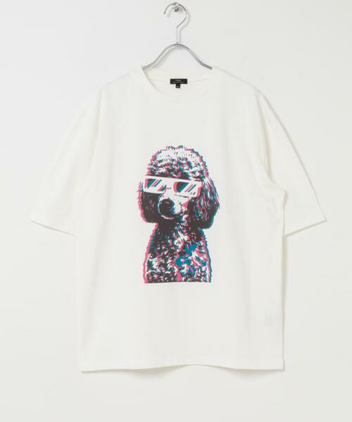 URBAN RESEARCH ITEMS / アーバンリサーチ アイテムズ Tシャツ | 『接触冷感/吸水速乾/UVカット』DOG IN SHADES プリントTシャツ | 詳細9