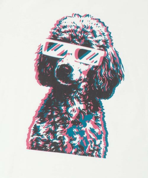 URBAN RESEARCH ITEMS / アーバンリサーチ アイテムズ Tシャツ | 『接触冷感/吸水速乾/UVカット』DOG IN SHADES プリントTシャツ | 詳細10