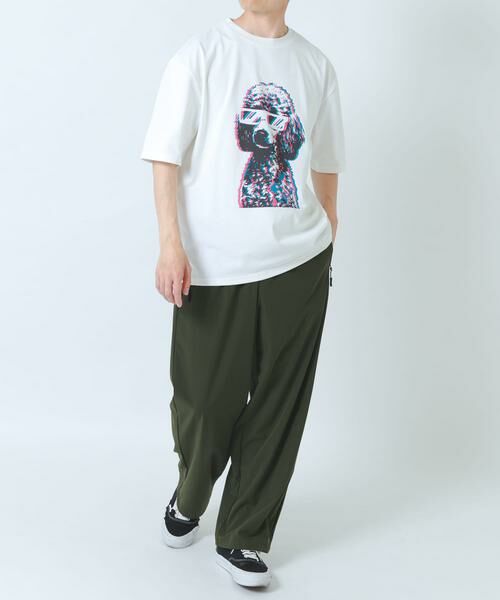 URBAN RESEARCH ITEMS / アーバンリサーチ アイテムズ Tシャツ | 『接触冷感/吸水速乾/UVカット』DOG IN SHADES プリントTシャツ | 詳細26