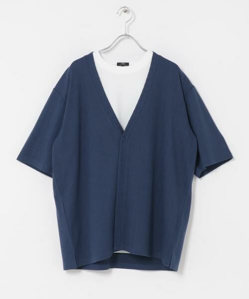 URBAN RESEARCH ITEMS / アーバンリサーチ アイテムズ Tシャツ | 『接触冷感』ランダムピッチ5sカーディガン+冷感Tシャツ セット | 詳細1
