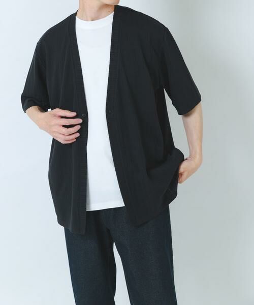 URBAN RESEARCH ITEMS / アーバンリサーチ アイテムズ Tシャツ | 『接触冷感』ランダムピッチ5sカーディガン+冷感Tシャツ セット | 詳細19
