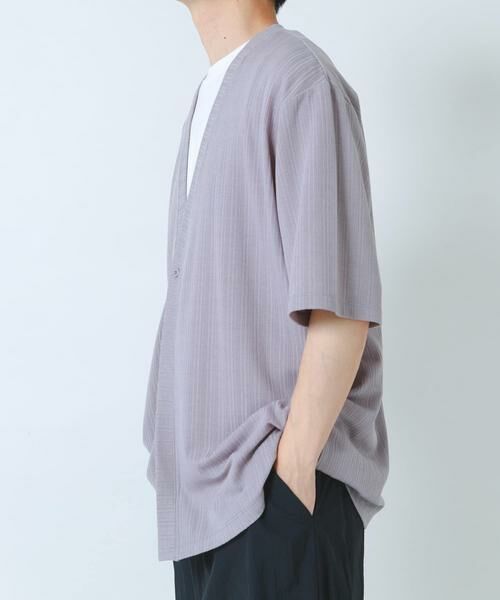 URBAN RESEARCH ITEMS / アーバンリサーチ アイテムズ Tシャツ | 『接触冷感』ランダムピッチ5sカーディガン+冷感Tシャツ セット | 詳細27