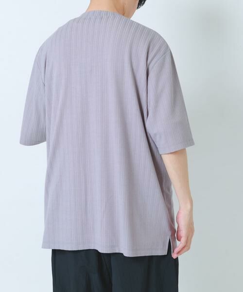 URBAN RESEARCH ITEMS / アーバンリサーチ アイテムズ Tシャツ | 『接触冷感』ランダムピッチ5sカーディガン+冷感Tシャツ セット | 詳細28
