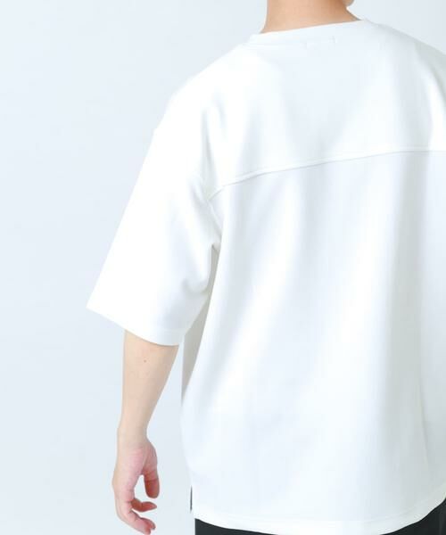 URBAN RESEARCH ITEMS / アーバンリサーチ アイテムズ Tシャツ | シャドーパターンキリカエ半袖Tシャツ | 詳細18