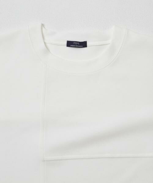 URBAN RESEARCH ITEMS / アーバンリサーチ アイテムズ Tシャツ | シャドーパターンキリカエ半袖Tシャツ | 詳細22