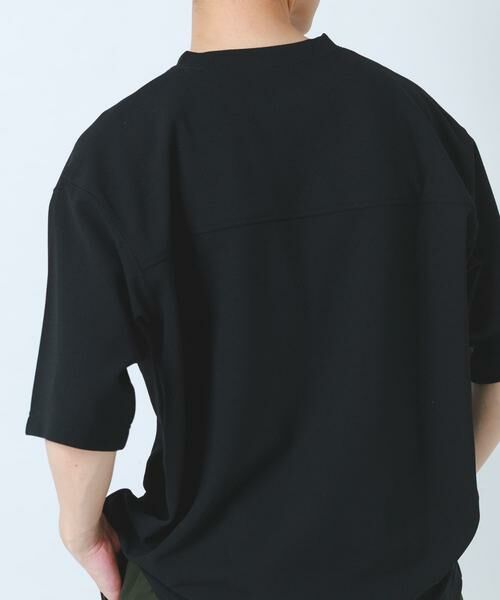 URBAN RESEARCH ITEMS / アーバンリサーチ アイテムズ Tシャツ | シャドーパターンキリカエ半袖Tシャツ | 詳細26