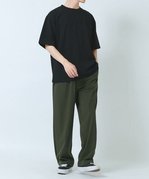 URBAN RESEARCH ITEMS / アーバンリサーチ アイテムズ Tシャツ | シャドーパターンキリカエ半袖Tシャツ | 詳細27