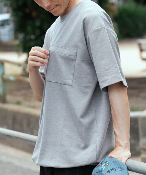 URBAN RESEARCH ITEMS / アーバンリサーチ アイテムズ Tシャツ | 速乾 カットミラノ ポケットTシャツ | 詳細15