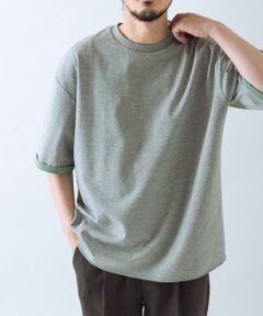 URBAN RESEARCH ITEMS / アーバンリサーチ アイテムズ Tシャツ | 『接触冷感/吸水速乾/UVカット』多機能 Wフェイス クルーネック Tシャツ