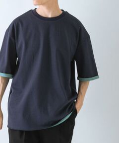 URBAN RESEARCH ITEMS / アーバンリサーチ アイテムズ Tシャツ | 『接触冷感/吸水速乾/UVカット』多機能 Wフェイス クルーネック Tシャツ