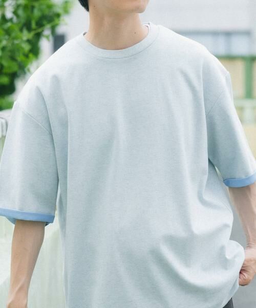 URBAN RESEARCH ITEMS / アーバンリサーチ アイテムズ Tシャツ | 『接触冷感/吸水速乾/UVカット』多機能 Wフェイス クルーネック Tシャツ | 詳細2