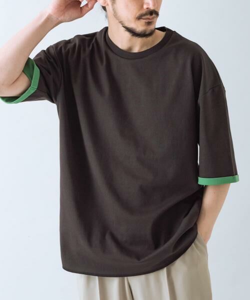 URBAN RESEARCH ITEMS / アーバンリサーチ アイテムズ Tシャツ | 『接触冷感/吸水速乾/UVカット』多機能 Wフェイス クルーネック Tシャツ | 詳細13