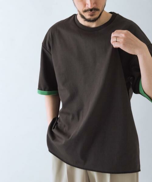 URBAN RESEARCH ITEMS / アーバンリサーチ アイテムズ Tシャツ | 『接触冷感/吸水速乾/UVカット』多機能 Wフェイス クルーネック Tシャツ | 詳細15