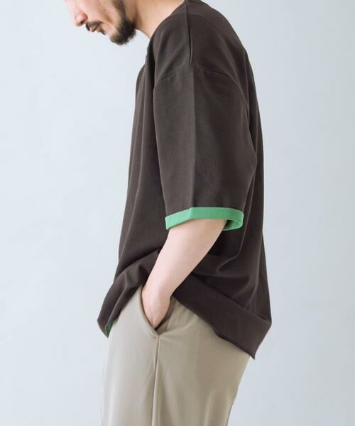 URBAN RESEARCH ITEMS / アーバンリサーチ アイテムズ Tシャツ | 『接触冷感/吸水速乾/UVカット』多機能 Wフェイス クルーネック Tシャツ | 詳細16