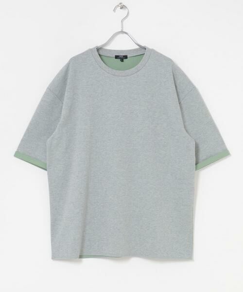 URBAN RESEARCH ITEMS / アーバンリサーチ アイテムズ Tシャツ | 『接触冷感/吸水速乾/UVカット』多機能 Wフェイス クルーネック Tシャツ | 詳細20