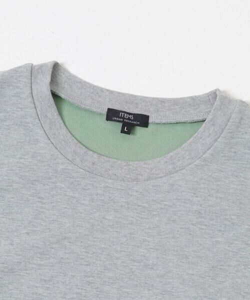 URBAN RESEARCH ITEMS / アーバンリサーチ アイテムズ Tシャツ | 『接触冷感/吸水速乾/UVカット』多機能 Wフェイス クルーネック Tシャツ | 詳細21