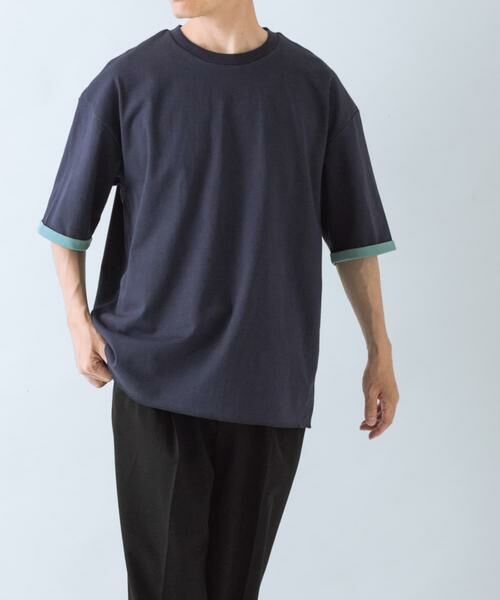 URBAN RESEARCH ITEMS / アーバンリサーチ アイテムズ Tシャツ | 『接触冷感/吸水速乾/UVカット』多機能 Wフェイス クルーネック Tシャツ | 詳細24