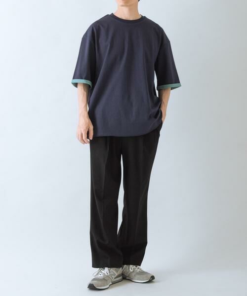 URBAN RESEARCH ITEMS / アーバンリサーチ アイテムズ Tシャツ | 『接触冷感/吸水速乾/UVカット』多機能 Wフェイス クルーネック Tシャツ | 詳細25
