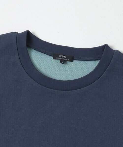 URBAN RESEARCH ITEMS / アーバンリサーチ アイテムズ Tシャツ | 『接触冷感/吸水速乾/UVカット』多機能 Wフェイス クルーネック Tシャツ | 詳細27