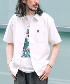 URBAN RESEARCH ITEMS / アーバンリサーチ アイテムズ シャツ・ブラウス | 『吸水速乾』フレンチリネン×COOLMAX ハンソデシャツ