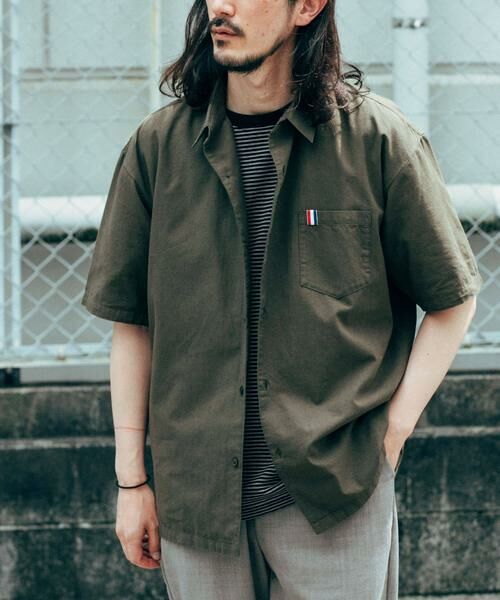 URBAN RESEARCH ITEMS / アーバンリサーチ アイテムズ シャツ・ブラウス | 『吸水速乾』フレンチリネン×COOLMAX ハンソデシャツ | 詳細2