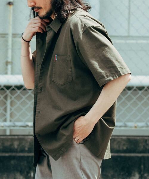 URBAN RESEARCH ITEMS / アーバンリサーチ アイテムズ シャツ・ブラウス | 『吸水速乾』フレンチリネン×COOLMAX ハンソデシャツ | 詳細3