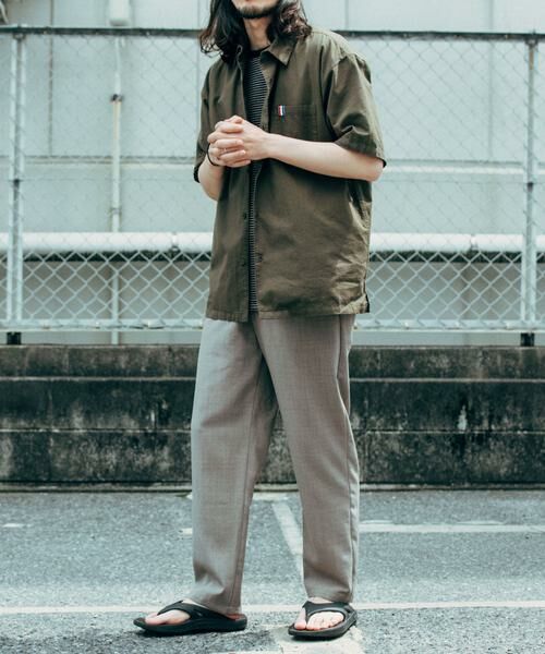 URBAN RESEARCH ITEMS / アーバンリサーチ アイテムズ シャツ・ブラウス | 『吸水速乾』フレンチリネン×COOLMAX ハンソデシャツ | 詳細5