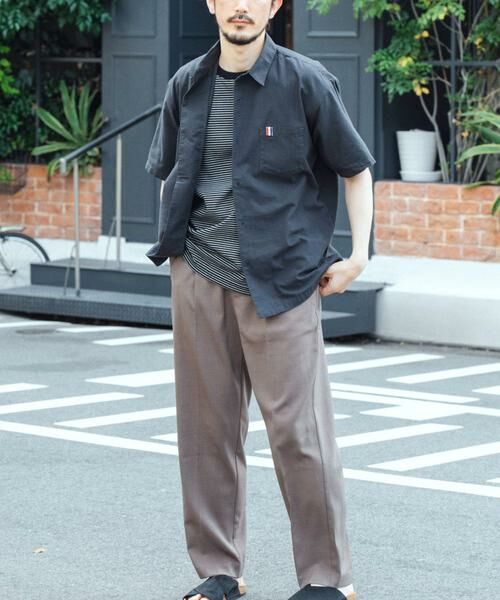URBAN RESEARCH ITEMS / アーバンリサーチ アイテムズ シャツ・ブラウス | 『吸水速乾』フレンチリネン×COOLMAX ハンソデシャツ | 詳細19