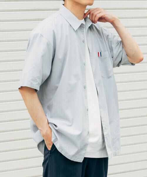 URBAN RESEARCH ITEMS / アーバンリサーチ アイテムズ シャツ・ブラウス | 『吸水速乾』フレンチリネン×COOLMAX ハンソデシャツ | 詳細27