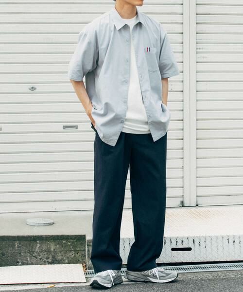 URBAN RESEARCH ITEMS / アーバンリサーチ アイテムズ シャツ・ブラウス | 『吸水速乾』フレンチリネン×COOLMAX ハンソデシャツ | 詳細29