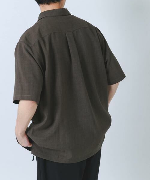 URBAN RESEARCH ITEMS / アーバンリサーチ アイテムズ シャツ・ブラウス | 『接触冷感/吸水速乾/イージーケア/UVカット』クイックドライリネンタッチ半袖シャツ | 詳細11