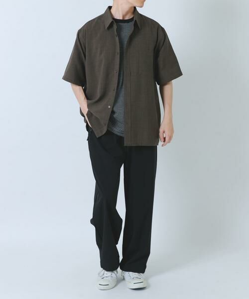 URBAN RESEARCH ITEMS / アーバンリサーチ アイテムズ シャツ・ブラウス | 『接触冷感/吸水速乾/イージーケア/UVカット』クイックドライリネンタッチ半袖シャツ | 詳細12