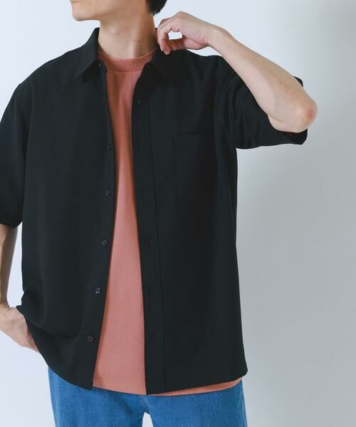 URBAN RESEARCH ITEMS / アーバンリサーチ アイテムズ シャツ・ブラウス | 『接触冷感/吸水速乾/イージーケア/UVカット』クイックドライリネンタッチ半袖シャツ | 詳細18