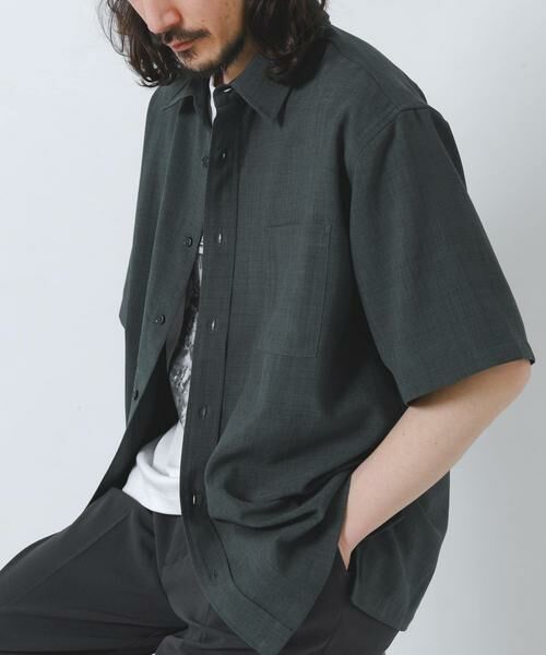 URBAN RESEARCH ITEMS / アーバンリサーチ アイテムズ シャツ・ブラウス | 『接触冷感/吸水速乾/イージーケア/UVカット』クイックドライリネンタッチ半袖シャツ | 詳細23