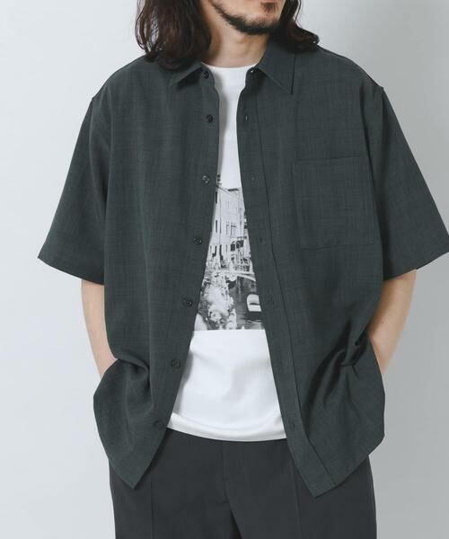URBAN RESEARCH ITEMS / アーバンリサーチ アイテムズ シャツ・ブラウス | 『接触冷感/吸水速乾/イージーケア/UVカット』クイックドライリネンタッチ半袖シャツ | 詳細27