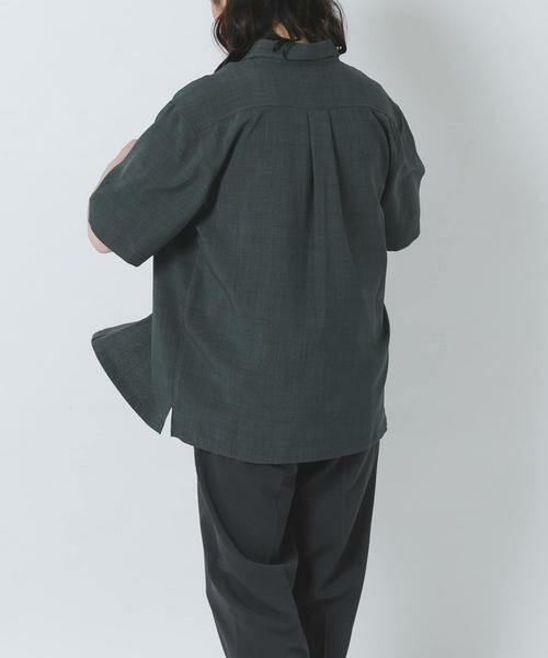 URBAN RESEARCH ITEMS / アーバンリサーチ アイテムズ シャツ・ブラウス | 『接触冷感/吸水速乾/イージーケア/UVカット』クイックドライリネンタッチ半袖シャツ | 詳細28