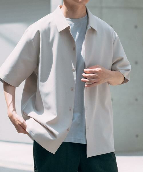 URBAN RESEARCH ITEMS / アーバンリサーチ アイテムズ シャツ・ブラウス | 冷感+速乾 TRストレッチ 半袖シャツ | 詳細28