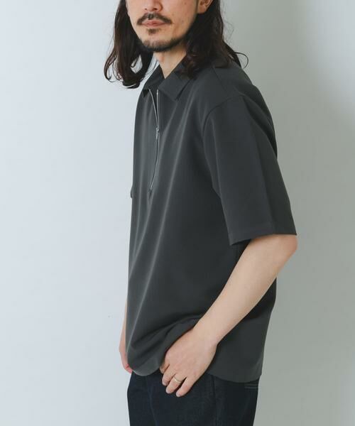 URBAN RESEARCH ITEMS / アーバンリサーチ アイテムズ シャツ・ブラウス | 冷感+速乾TRストレッチハーフZIP プルオーバー | 詳細16
