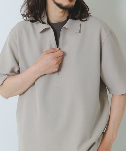 URBAN RESEARCH ITEMS / アーバンリサーチ アイテムズ シャツ・ブラウス | 冷感+速乾TRストレッチハーフZIP プルオーバー | 詳細26
