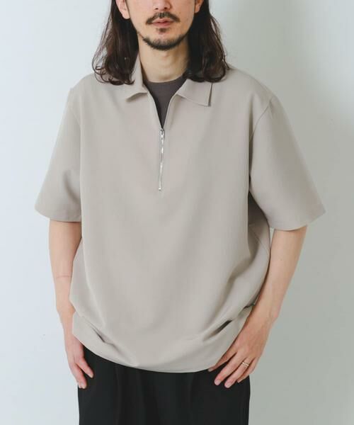 URBAN RESEARCH ITEMS / アーバンリサーチ アイテムズ シャツ・ブラウス | 冷感+速乾TRストレッチハーフZIP プルオーバー | 詳細28