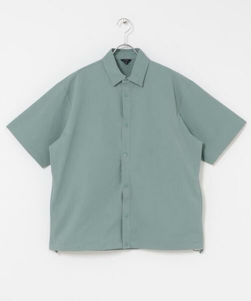 URBAN RESEARCH ITEMS / アーバンリサーチ アイテムズ シャツ・ブラウス | 『接触冷感/イージーケア/吸水速乾/撥水/防汚』高機能シアサッカー サイドストレージシャツ(楽着シリーズ) | 詳細7