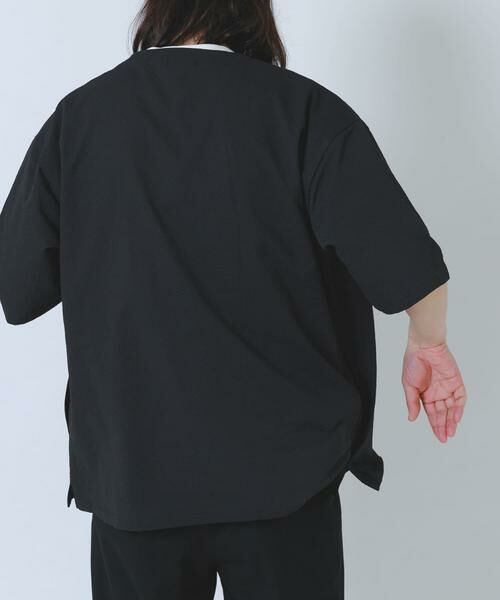 URBAN RESEARCH ITEMS / アーバンリサーチ アイテムズ カーディガン・ボレロ | 『接触冷感/イージーケア/吸水速乾/撥水/防汚』高機能シアサッカー 半袖カーディガン(楽着シリーズ) | 詳細17