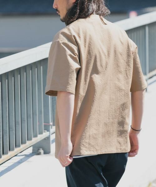 URBAN RESEARCH ITEMS / アーバンリサーチ アイテムズ カーディガン・ボレロ | 『接触冷感/イージーケア/吸水速乾/撥水/防汚』高機能シアサッカー 半袖カーディガン(楽着シリーズ) | 詳細23